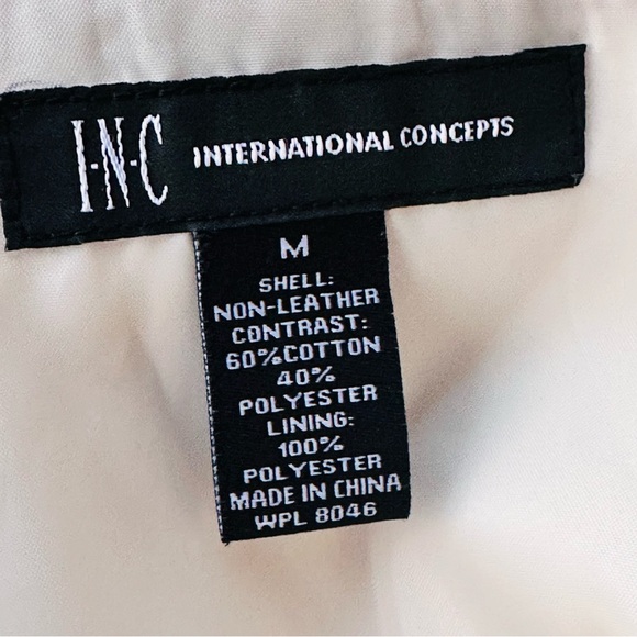 INC faux suede jacket - Picture 15 of 16
